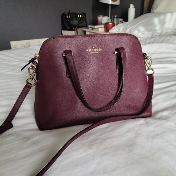 Kate Spade Cedar Street Maise in Burgundy - Picture 2 of 5